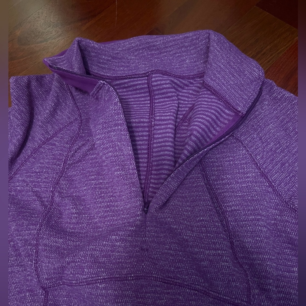 Lululemon purple quarter zip - Picture 4 of 5